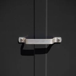 Abri à Vélos En Métal Sesame 1500L Anthracite 1,41m² TRIMETALS -Jardin Soldes abri a velos en metal sesame 1500l anthracite 141m trimetals 5