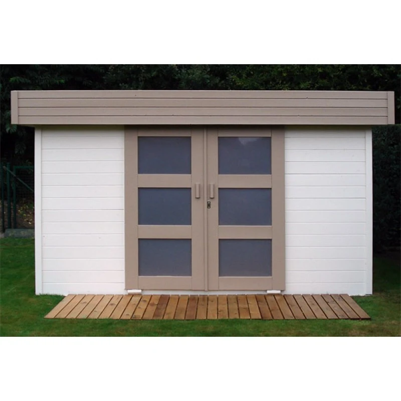 Abri De Jardin 12,07m² Malmo En Bois Massif 28mm SOLID 4 Abri De Jardin 12,07m² Malmo En Bois Massif 28mm SOLID – Image 2