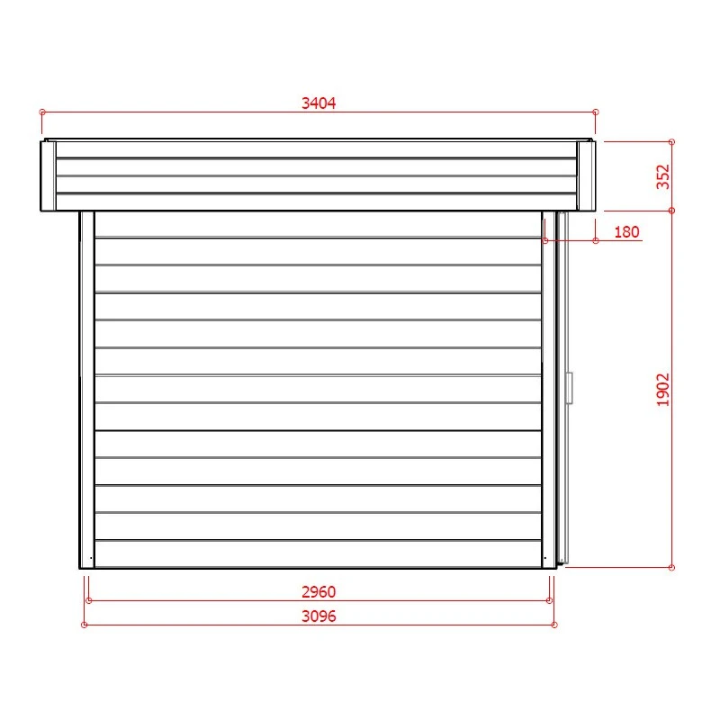 Abri De Jardin 12,07m² Malmo En Bois Massif 28mm SOLID 6 Abri De Jardin 12,07m² Malmo En Bois Massif 28mm SOLID – Image 4