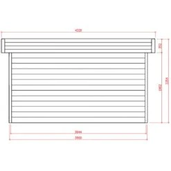Abri De Jardin 12,07m² Malmo En Bois Massif 28mm SOLID 12 Abri De Jardin 12,07m² Malmo En Bois Massif 28mm SOLID -Jardin Soldes abri de jardin 1207m malmo en bois massif 28mm solid 4