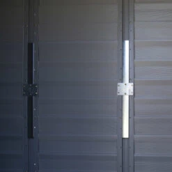 Abri De Jardin 2,35m² Monopente En Acier Galvanisé Anthracite Spacemaker -Jardin Soldes abri de jardin 235m monopente en acier galvanise anthracite spacemaker 2