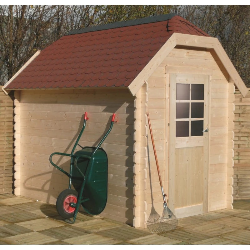 Abri De Jardin 5,90m² Galway En Bois Massif PEFC 28mm + Shingles - SOLID 3 Abri De Jardin 5,90m² Galway En Bois Massif PEFC 28mm + Shingles - SOLID