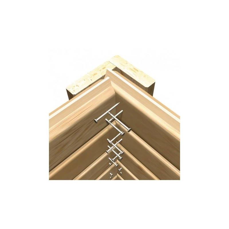 Abri De Jardin Adossé En Bois Certifié 4,85m² Juist 3 - Karibu 7 Abri De Jardin Adossé En Bois Certifié 4,85m² Juist 3 - Karibu – Image 5