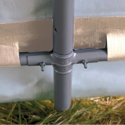 Abri De Jardin Démontable 13m² En Acier Et Polyéthylène Gris – Shelter Logic -Jardin Soldes abri de jardin demontable 13m en acier et polyethylene gris shelter logic 4