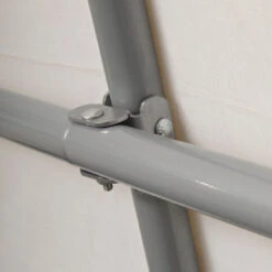 Abri De Jardin Démontable 5,4m² En Acier Et Polyéthylène Gris – Shelter Logic -Jardin Soldes abri de jardin demontable 54m en acier et polyethylene gris shelter logic 2