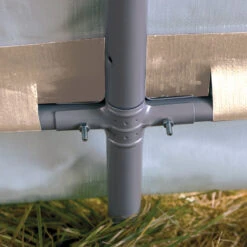 Abri De Jardin Démontable 5,4m² En Acier Et Polyéthylène Gris – Shelter Logic -Jardin Soldes abri de jardin demontable 54m en acier et polyethylene gris shelter logic 4