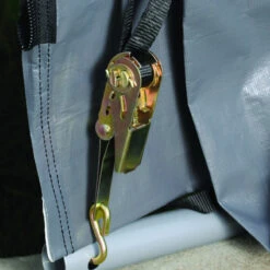 Abri De Jardin Démontable 5,76m² En Acier Et Polyéthylène Vert – Shelter Logic -Jardin Soldes abri de jardin demontable 576m en acier et polyethylene vert shelter logic 5