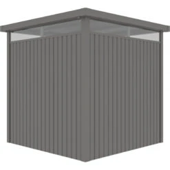 Abri De Jardin En Acier Galvanisé Kosto 5,29m² + Kit D'ancrage - X-Métal -Jardin Soldes abri de jardin en acier galvanise kosto 529m kit d ancrage x metal 3