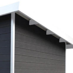 Abri De Jardin En Bois Composite 28mm Anthracite 4,41m² PREMIUM Toit Plat - Woodlife Garden 12 Abri De Jardin En Bois Composite 28mm Anthracite 4,41m² PREMIUM Toit Plat - Woodlife Garden -Jardin Soldes abri de jardin en bois composite 28mm anthracite 441m premium toit plat woodlife garden 4