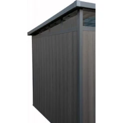 Abri De Jardin En Bois Composite 28mm Anthracite 5,28m² GORDON Skylight - Woodlife Garden -Jardin Soldes abri de jardin en bois composite 28mm anthracite 528m gordon skylight woodlife garden 4