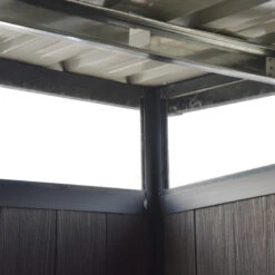 Abri De Jardin En Bois Composite 28mm Anthracite 6,69m² WINSTON Skylight - Woodlife Garden 10 Abri De Jardin En Bois Composite 28mm Anthracite 6,69m² WINSTON Skylight - Woodlife Garden -Jardin Soldes abri de jardin en bois composite 28mm anthracite 669m winston skylight woodlife garden 2