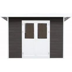 Abri De Jardin En Bois Composite 28mm Anthracite 9m² PREMIUM Toit Plat - Woodlife Garden 10 Abri De Jardin En Bois Composite 28mm Anthracite 9m² PREMIUM Toit Plat - Woodlife Garden -Jardin Soldes abri de jardin en bois composite 28mm anthracite 9m premium toit plat woodlife garden 2