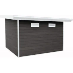 Abri De Jardin En Bois Composite 28mm Anthracite 9m² PREMIUM Toit Plat - Woodlife Garden 11 Abri De Jardin En Bois Composite 28mm Anthracite 9m² PREMIUM Toit Plat - Woodlife Garden -Jardin Soldes abri de jardin en bois composite 28mm anthracite 9m premium toit plat woodlife garden 3