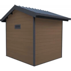 Abri De Jardin En Bois Composite 28mm Aspect Bois 4,77m² PREMIUM - Woodlife Garden -Jardin Soldes abri de jardin en bois composite 28mm aspect bois 477m premium woodlife garden 3