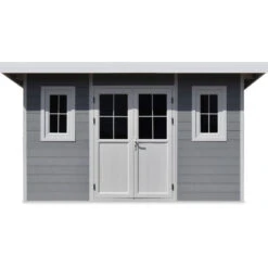 Abri De Jardin En Bois Composite 28mm Gris Clair 12m² PREMIUM Toit Plat - Woodlife Garden 11 Abri De Jardin En Bois Composite 28mm Gris Clair 12m² PREMIUM Toit Plat - Woodlife Garden -Jardin Soldes abri de jardin en bois composite 28mm gris clair 12m premium toit plat woodlife garden 3