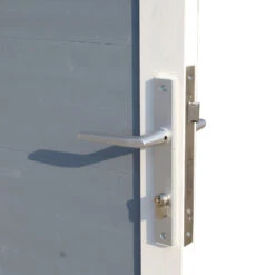 Abri De Jardin En Bois Gris Clair 3,49m² Skur 2 + Plancher – Baltic -Jardin Soldes abri de jardin en bois gris clair 349m skur 2 plancher baltic 3