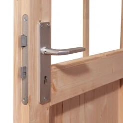 Abri De Jardin En Bois Massif 10,60m² Bastrup 7 Avec Appentis 200cm Et Paroi Arrière – Karibu -Jardin Soldes abri de jardin en bois massif 1060m bastrup 7 avec appentis 200cm et paroi arriere woodfeeling 5