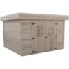 Abri De Jardin En Bois Massif 14,75m² Monopente – Madriers 28mm – Toiture En Bac Acier – Habrita 2 Abri De Jardin En Bois Massif 14,75m² Monopente – Madriers 28mm – Toiture En Bac Acier – Habrita -Jardin Soldes abri de jardin en bois massif 1475m monopente madriers 28mm toiture en bac acier habrita