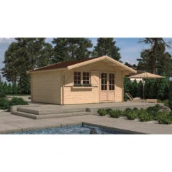 Abri De Jardin En Bois Massif 44mm - 19,82m² Lilac – Forest Style 11 Abri De Jardin En Bois Massif 44mm - 19,82m² Lilac – Forest Style -Jardin Soldes abri de jardin en bois massif 1982m lilac forest style 4