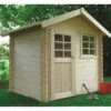 Abri De Jardin En Bois Massif 28mm Laval Porte Simple 4,71m² SOLID -Jardin Soldes abri de jardin en bois massif 28mm laval porte simple 471m solid