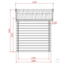 Abri De Jardin En Bois Massif 28mm Saran Porte Simple 5,9m² SOLID -Jardin Soldes abri de jardin en bois massif 28mm saran porte simple 59m solid 2