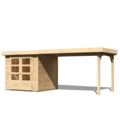 Abri De Jardin En Bois Massif 4,62m² Askola 2 Avec Appentis 280cm – Karibu 10 Abri De Jardin En Bois Massif 4,62m² Askola 2 Avec Appentis 280cm – Karibu -Jardin Soldes abri de jardin en bois massif 462m askola 2 avec appentis 280cm woodfeeling 2
