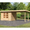 Abri De Jardin En Bois Massif 7,04m² Bastrup 3 Avec Appentis 300cm – Karibu 1 Abri De Jardin En Bois Massif 7,04m² Bastrup 3 Avec Appentis 300cm – Karibu -Jardin Soldes abri de jardin en bois massif 704m bastrup 3 avec appentis 300cm woodfeeling
