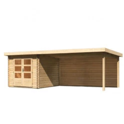 Abri De Jardin En Bois Massif 7,04m² Bastrup 4 Avec Appentis 400cm Et Paroi Arrière – Karibu 10 Abri De Jardin En Bois Massif 7,04m² Bastrup 4 Avec Appentis 400cm Et Paroi Arrière – Karibu -Jardin Soldes abri de jardin en bois massif 704m bastrup 4 avec appentis 400cm et paroi arriere woodfeeling 2