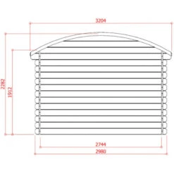 Abri De Jardin En Bois Traité Autoclave 28mm 7,09m² Toit Berceau SOLID -Jardin Soldes abri de jardin en bois traite autoclave 28mm 709m toit berceau solid 2