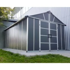 Abri De Jardin En Polycarbonate 17,2m² Avec Plancher YUKON - Palram - Canopia