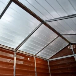 Abri De Jardin En Polycarbonate 5,28m² Skylight Amber - Palram - Canopia -Jardin Soldes abri de jardin en polycarbonate 528m skylight amber palram 5