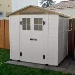 Abri De Jardin En PVC 3,98m² Avec Plancher Evo Tuscany 200 – Garofalo 9 Abri De Jardin En PVC 3,98m² Avec Plancher Evo Tuscany 200 – Garofalo -Jardin Soldes abri de jardin en pvc 398m avec plancher evo tuscany 200 garofalo 1