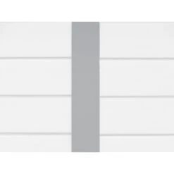 Abri De Jardin En PVC 4,9m² DECO Blanc Et Gris Vert Grosfillex + Kit Ancrage Offert -Jardin Soldes abri de jardin en pvc 49m deco blanc et gris vert grosfillex 4