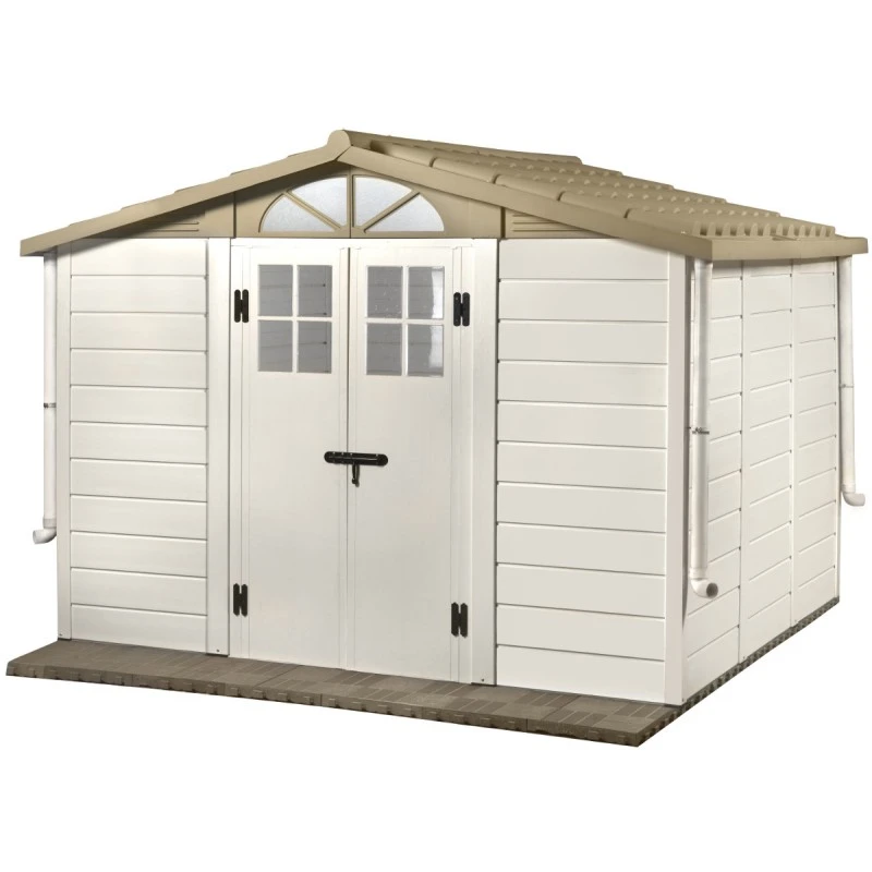 Abri De Jardin En PVC 6,85m² Avec Plancher Evo Tuscany 280 – Garofalo 3 Abri De Jardin En PVC 6,85m² Avec Plancher Evo Tuscany 280 – Garofalo