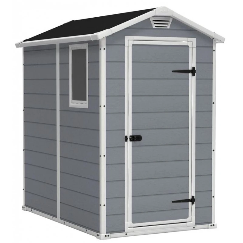 Abri De Jardin En Résine 2,5m² Premium 46 S Gris Clair + Plancher - Keter 5 Abri De Jardin En Résine 2,5m² Premium 46 S Gris Clair + Plancher - Keter – Image 3