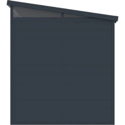 Abri De Jardin En Résine 4,10m² Anthracite Toit Monopente Skylight + Plancher - Jobu 12 Abri De Jardin En Résine 4,10m² Anthracite Toit Monopente Skylight + Plancher - Jobu -Jardin Soldes abri de jardin en resine 410m anthracite toit monopente skylight plancher jobu 4