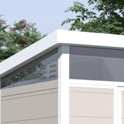 Abri De Jardin En Résine 4,10m² Beige Toit Monopente Skylight + Plancher - Jobu 10 Abri De Jardin En Résine 4,10m² Beige Toit Monopente Skylight + Plancher - Jobu -Jardin Soldes abri de jardin en resine 410m beige toit monopente skylight plancher jobu 2