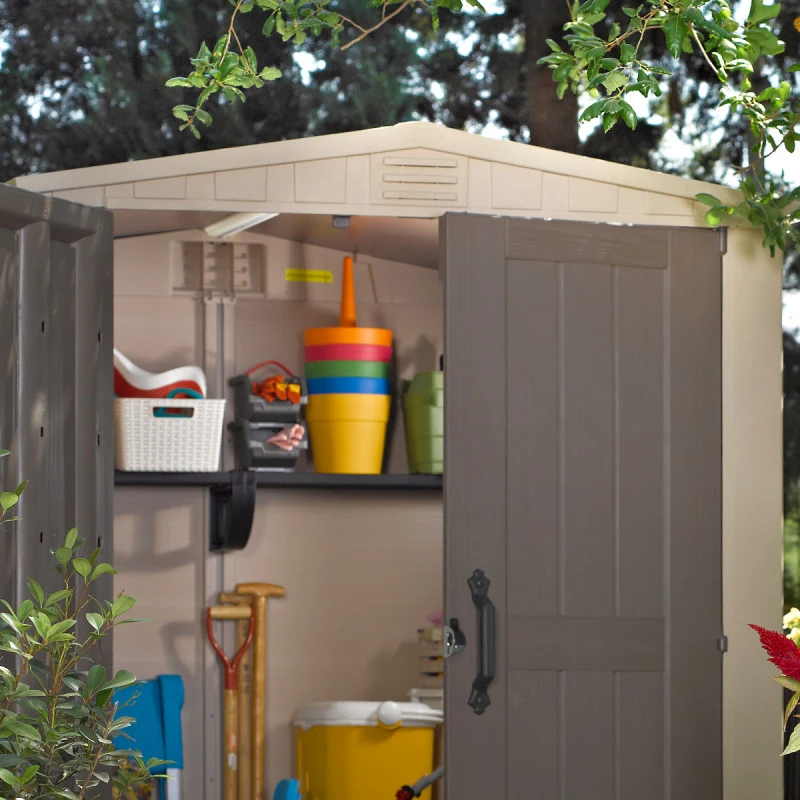 Abri De Jardin En Résine Sydney 3,48m² + Plancher Keter 4 Abri De Jardin En Résine Sydney 3,48m² + Plancher Keter – Image 2