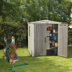 Abri De Jardin En Résine Sydney 3,48m² + Plancher Keter 10 Abri De Jardin En Résine Sydney 3,48m² + Plancher Keter -Jardin Soldes abri de jardin en resine sydney 348m plancher keter 2