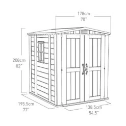 Abri De Jardin En Résine Sydney 3,48m² + Plancher Keter 11 Abri De Jardin En Résine Sydney 3,48m² + Plancher Keter -Jardin Soldes abri de jardin en resine sydney 348m plancher keter 3