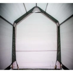 Abri De Jardin En Toile Renforcée Verte Toit 2 Pentes 13,30m² HABRITA -Jardin Soldes abri de jardin en toile renforcee verte toit 2 pentes 1330m habrita 4