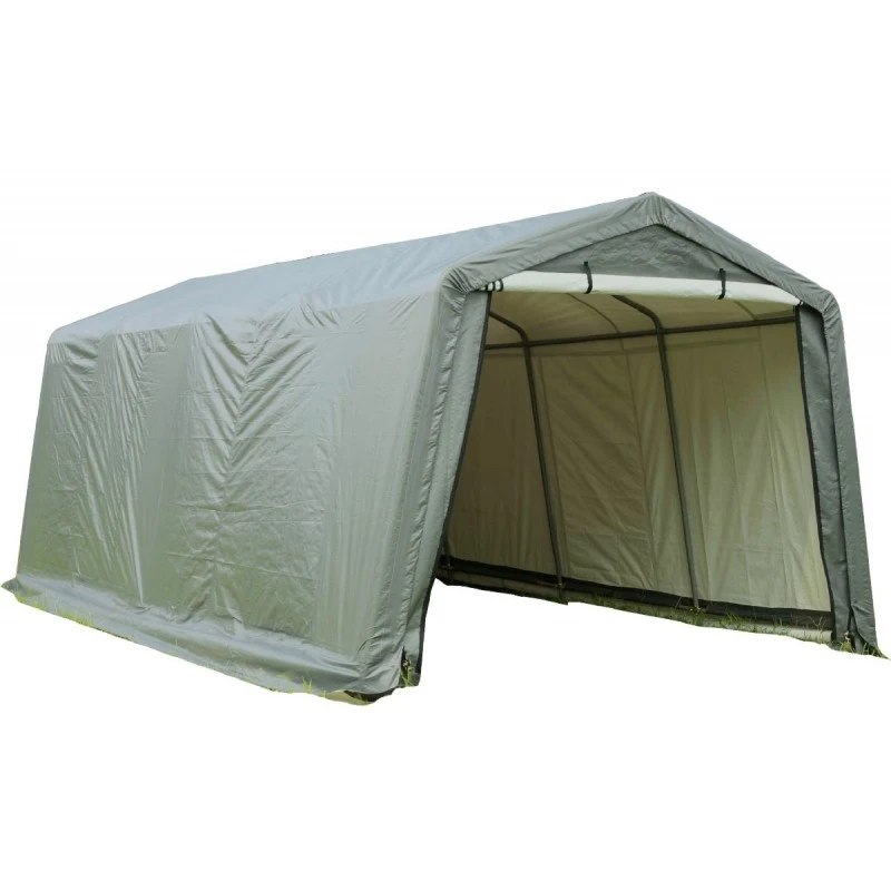 Abri De Jardin En Toile Renforcée Verte Toit 2 Pentes 18,60m² HABRITA 8 Abri De Jardin En Toile Renforcée Verte Toit 2 Pentes 18,60m² HABRITA – Image 6