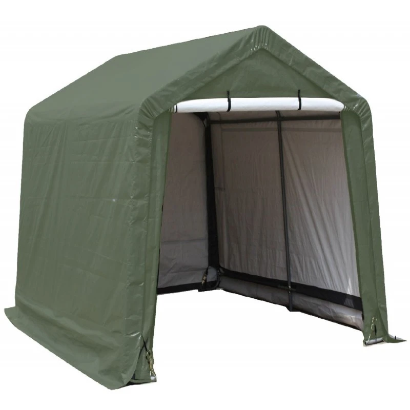 Abri De Jardin En Toile Renforcée Verte Toit 2 Pentes 9,30m² HABRITA 4 Abri De Jardin En Toile Renforcée Verte Toit 2 Pentes 9,30m² HABRITA – Image 2