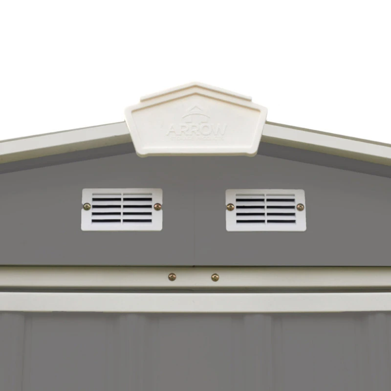 Abri De Jardin EZEE 2,3m² Toit Double Pente En Acier Galvanisé Anthracite Spacemaker 7 Abri De Jardin EZEE 2,3m² Toit Double Pente En Acier Galvanisé Anthracite Spacemaker – Image 5