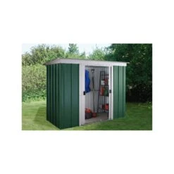 Abri De Jardin Métal 2,84m² + Kit D'ancrage Inclus - YARDMASTER -Jardin Soldes abri de jardin metal 284m kit d ancrage inclus yardmaster 3