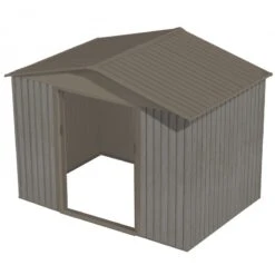 Abri De Jardin Métal 4,72m² Imitation Bois Vieilli -Jardin Soldes abri de jardin metal 472m imitation bois vieilli 4