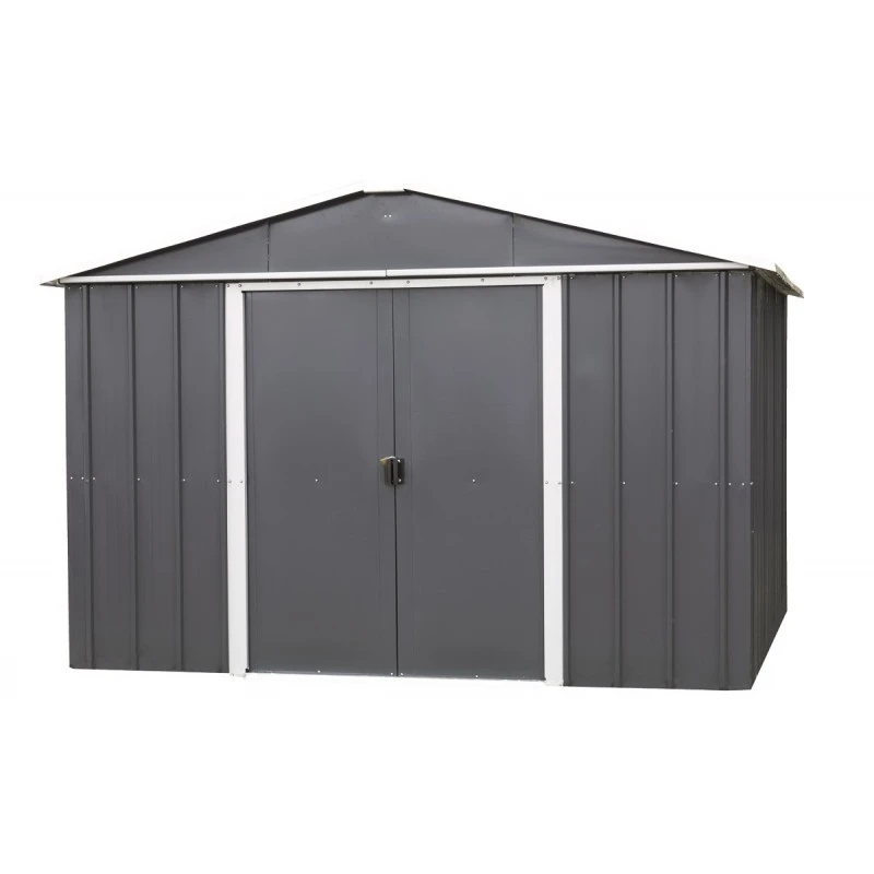 Abri De Jardin Métal Anthracite 9,03m² + Kit D'ancrage Inclus - YARDMASTER 4 Abri De Jardin Métal Anthracite 9,03m² + Kit D'ancrage Inclus - YARDMASTER – Image 2