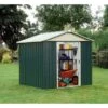 Abri De Jardin Métal Vert 9,03m² + Kit D'ancrage Inclus - YARDMASTER -Jardin Soldes abri de jardin metal vert 903m kit d ancrage inclus yardmaster