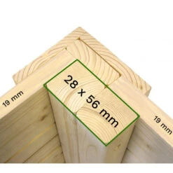 Abri De Jardin Skur 1 2,19m² + Plancher Traité Peint Gris Baltic -Jardin Soldes abri de jardin skur 1 219m plancher traite peint gris baltic 5