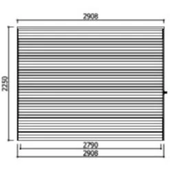 Abri De Jardin Tarento 17,04m² En Bois Traité Autoclave 19mm Avec Terrasse Couverte - SOLID 7 Abri De Jardin Tarento 17,04m² En Bois Traité Autoclave 19mm Avec Terrasse Couverte - SOLID -Jardin Soldes abri de jardin tarento 1704m en bois traite autoclave 19mm avec terrasse couverte solid 2